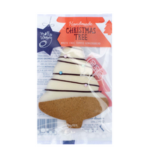 White Choc Gingerbread Tree Lge - Tree Gifts NZ