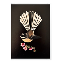 Fantail Greeting Cards by Wellington Artist - Helen Bland