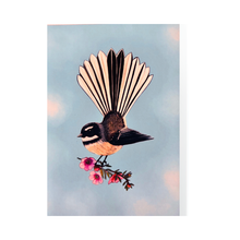Fantail Greeting Cards by Wellington Artist - Helen Bland