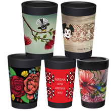 Travel Keep Cups featuring NZ Artists