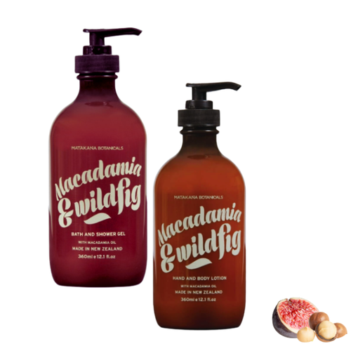 Macadamia & Fig Hand & Body Lotion or Body Wash