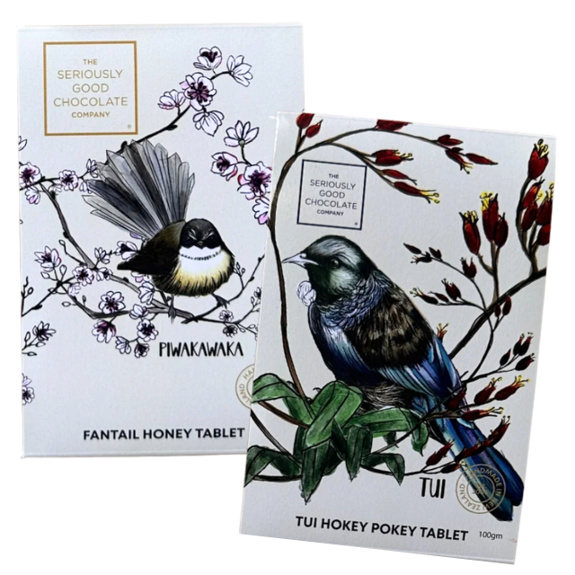 Tui & Fantail Chocolate Tablets