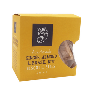 Ginger, Almond & Brazil Nut Biscotti - Tree Gifts NZ