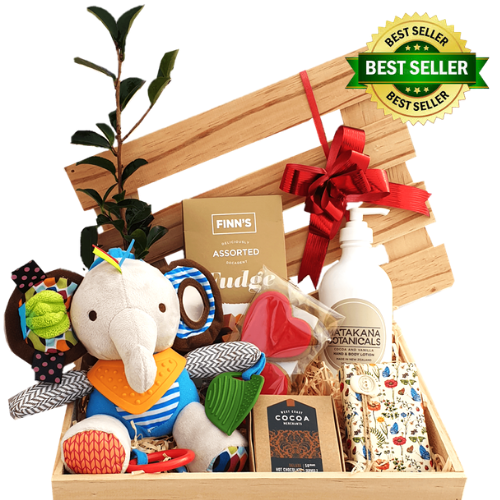 Newborn & Baby Gift Hamper with Tree Gift