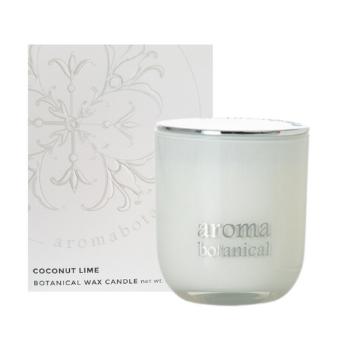 Aroma Botanicals Coconut Lime Candle - Tree Gifts NZ