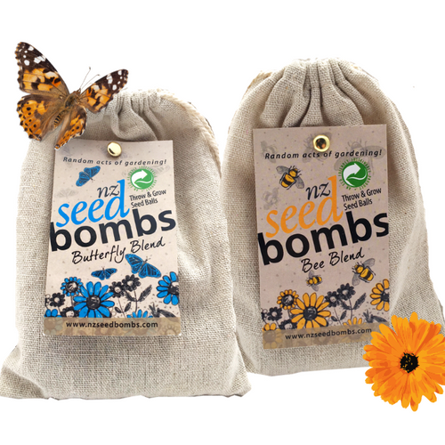 Bee + Butterfly Seed Bombs - Tree Gifts NZ