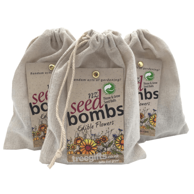 Edible Flower Seed Bombs
