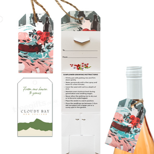 Bottle Seed Swing Tag - Tree Gifts NZ