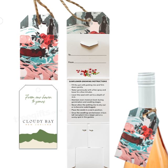 Bottle Seed Swing Tag - Tree Gifts NZ